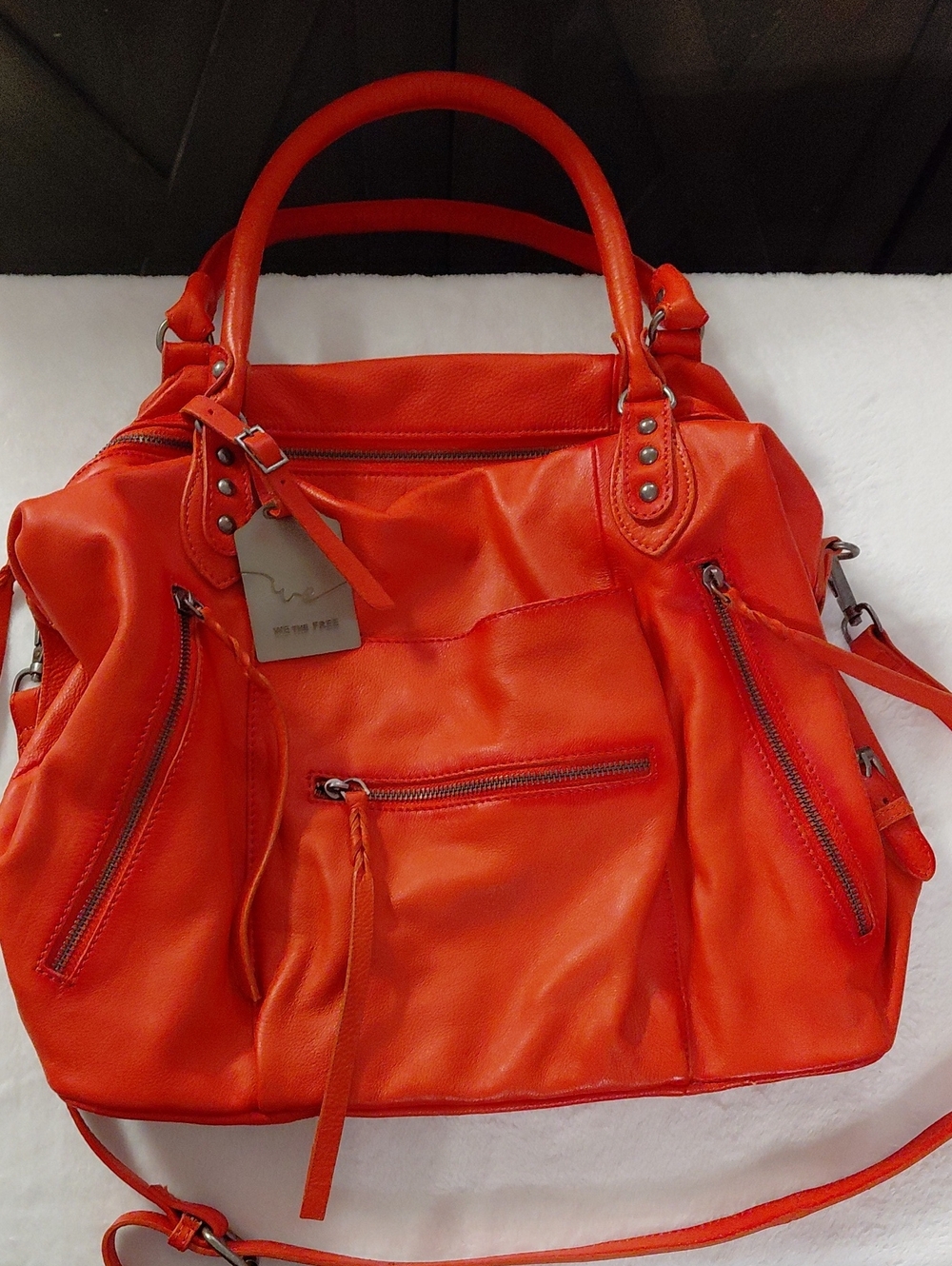 Free People Large Emerson In Red Clay